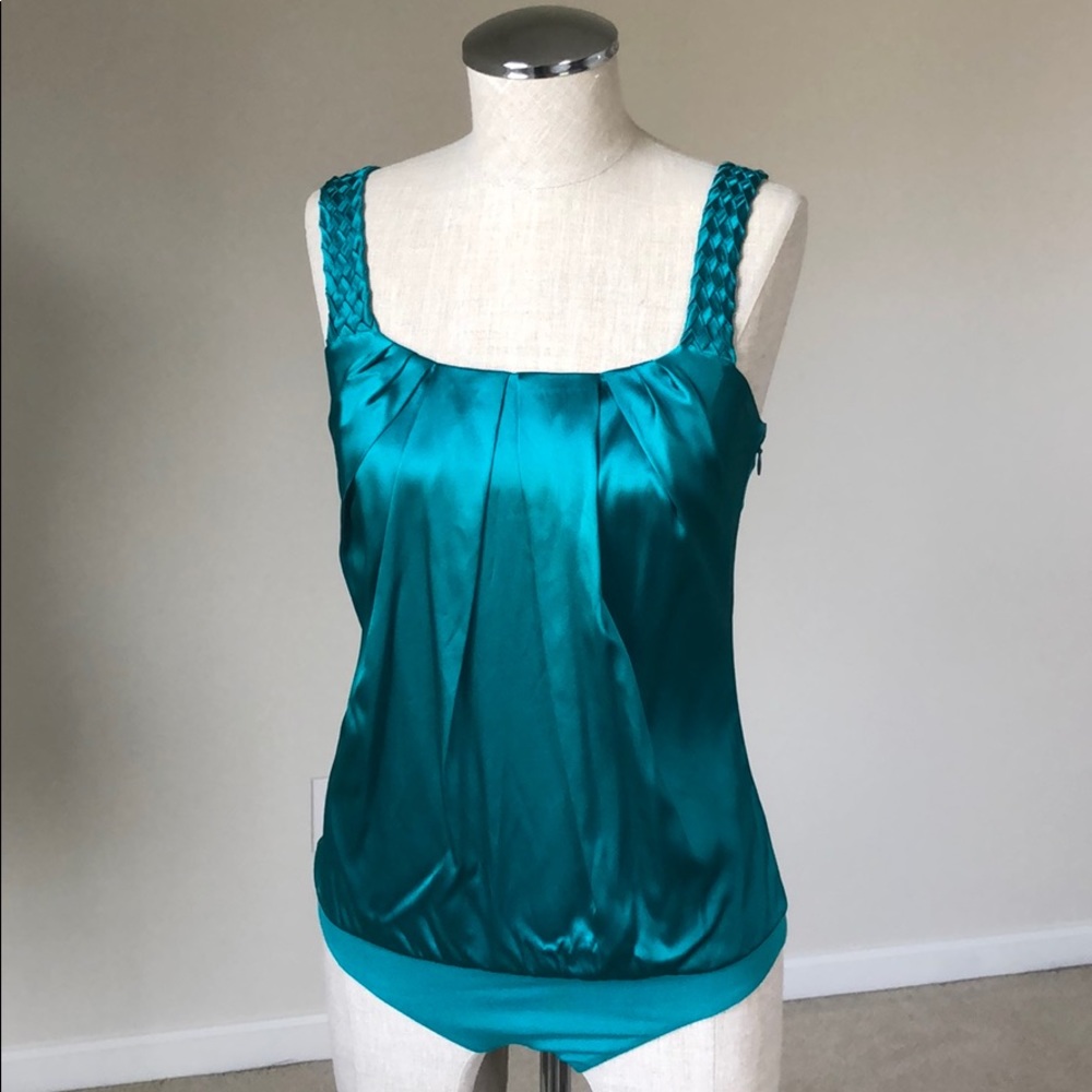 Silk body suit